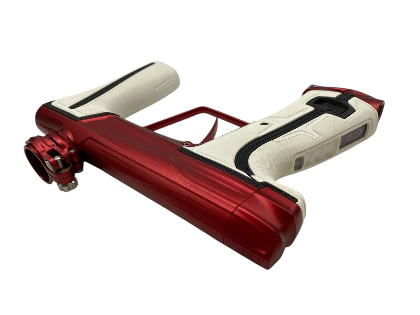 Used Planet Eclipse Geo R5 Paintball Gun Red Paintball Gun from CPXBrosPaintball Buy/Sell/Trade Paintball Markers, New Paintball Guns, Paintball Hoppers, Paintball Masks, and Hormesis Headbands