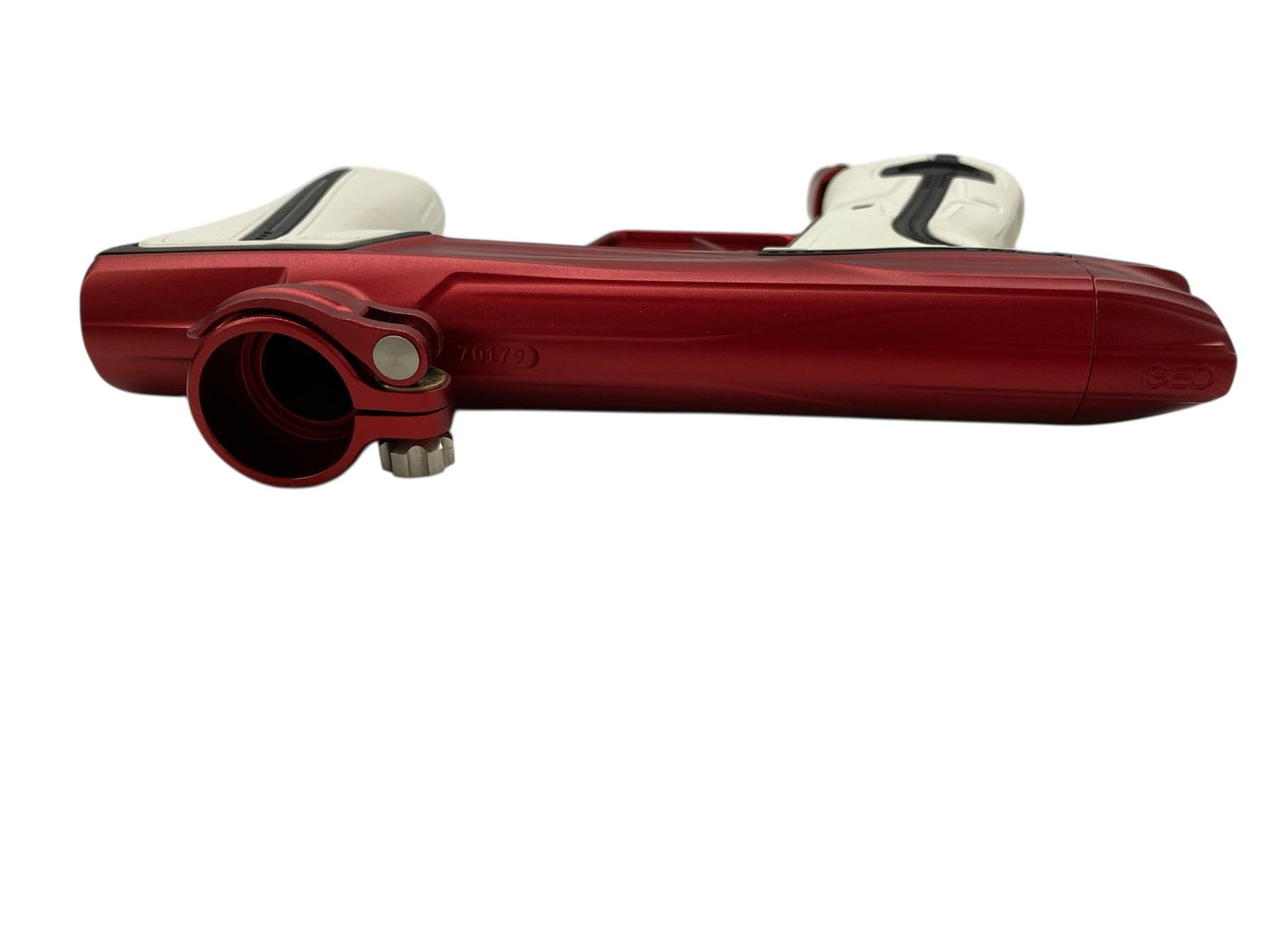 Used Planet Eclipse Geo R5 Paintball Gun Red Paintball Gun from CPXBrosPaintball Buy/Sell/Trade Paintball Markers, New Paintball Guns, Paintball Hoppers, Paintball Masks, and Hormesis Headbands