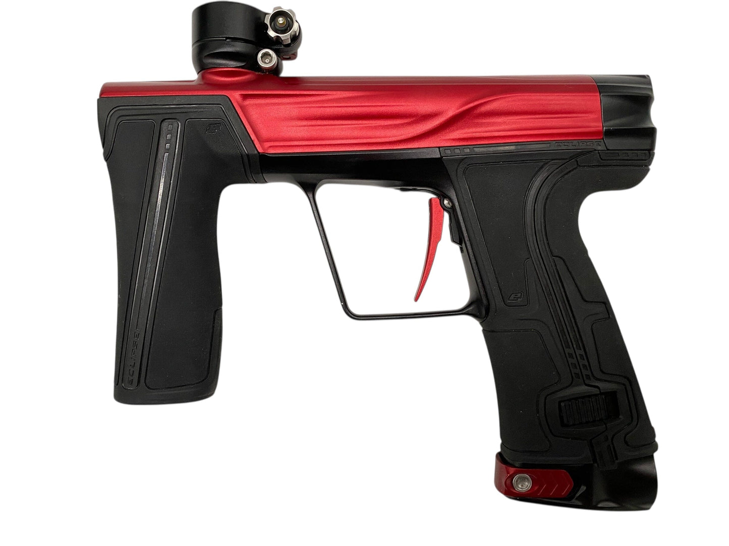 Used Planet Eclipse Geo R5 Paintball Gun Red/Black Paintball Gun from CPXBrosPaintball Buy/Sell/Trade Paintball Markers, New Paintball Guns, Paintball Hoppers, Paintball Masks, and Hormesis Headbands