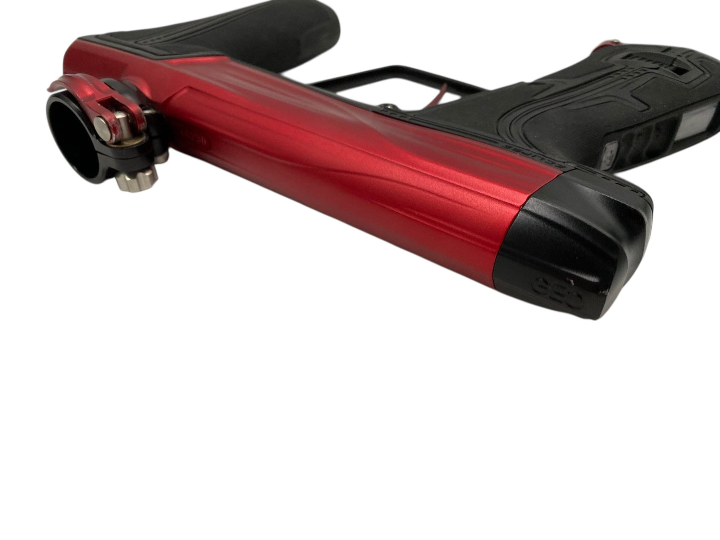 Used Planet Eclipse Geo R5 Paintball Gun Red/Black Paintball Gun from CPXBrosPaintball Buy/Sell/Trade Paintball Markers, New Paintball Guns, Paintball Hoppers, Paintball Masks, and Hormesis Headbands
