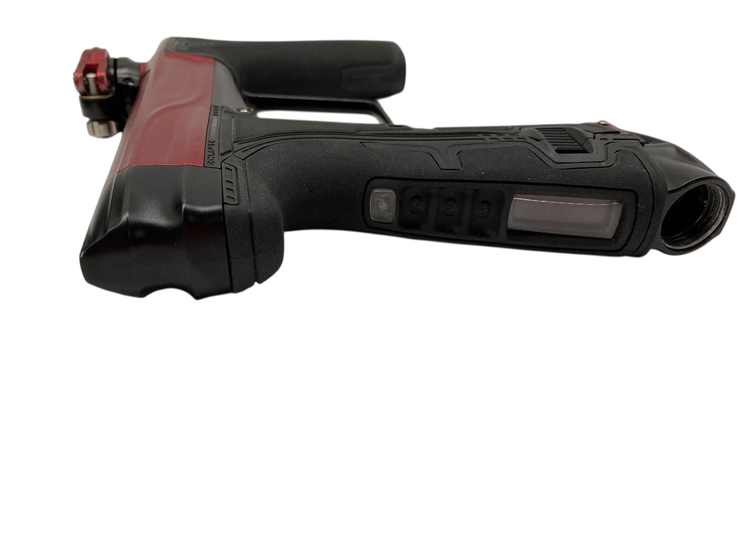 Used Planet Eclipse Geo R5 Paintball Gun Red/Black Paintball Gun from CPXBrosPaintball Buy/Sell/Trade Paintball Markers, New Paintball Guns, Paintball Hoppers, Paintball Masks, and Hormesis Headbands
