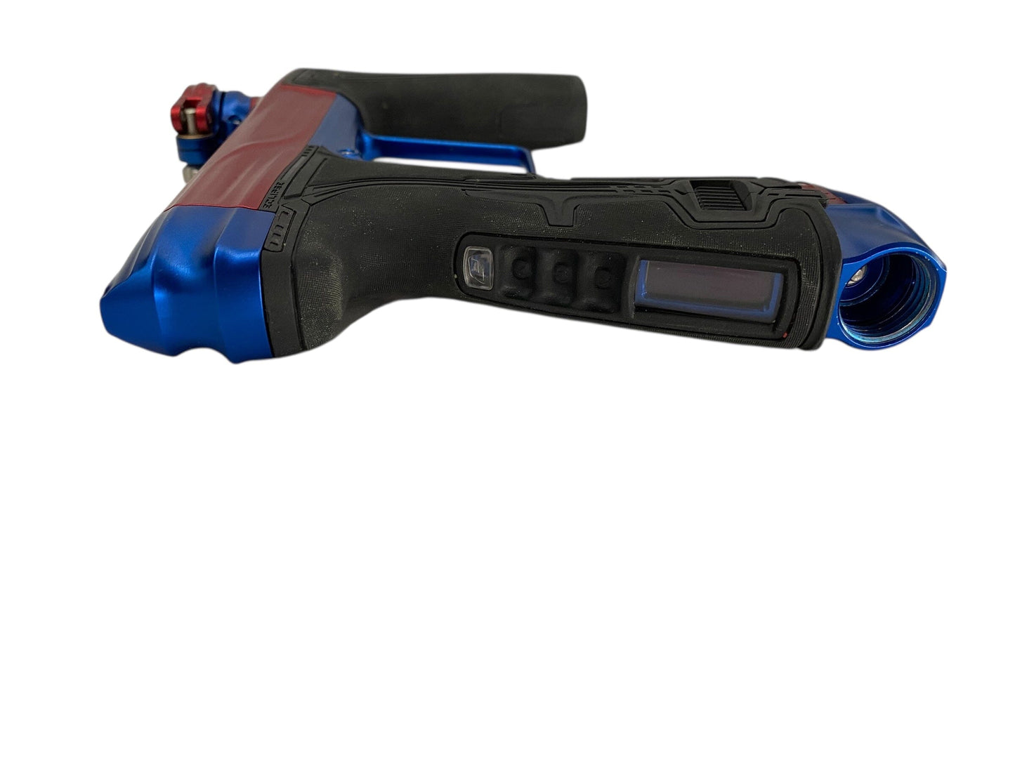 Used Planet Eclipse Geo R5 Paintball Gun Red/Blue Paintball Gun from CPXBrosPaintball Buy/Sell/Trade Paintball Markers, New Paintball Guns, Paintball Hoppers, Paintball Masks, and Hormesis Headbands