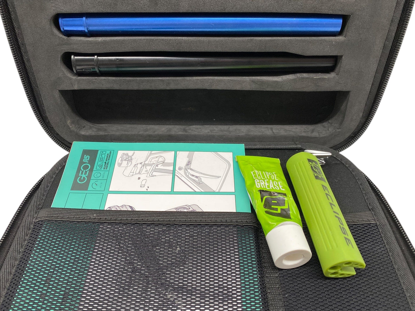 Used Planet Eclipse Geo R5 Paintball Gun Silver Paintball Gun from CPXBrosPaintball Buy/Sell/Trade Paintball Markers, New Paintball Guns, Paintball Hoppers, Paintball Masks, and Hormesis Headbands