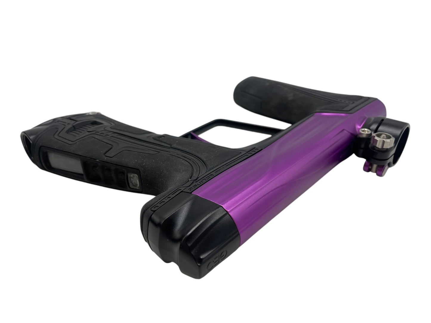 Used Planet Eclipse Geo R5 Purple/Black Paintball Gun Paintball Gun from CPXBrosPaintball Buy/Sell/Trade Paintball Markers, New Paintball Guns, Paintball Hoppers, Paintball Masks, and Hormesis Headbands