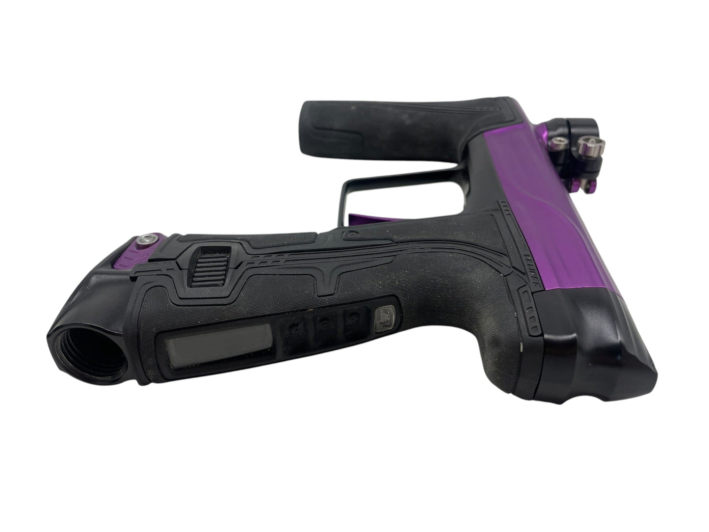 Used Planet Eclipse Geo R5 Purple/Black Paintball Gun Paintball Gun from CPXBrosPaintball Buy/Sell/Trade Paintball Markers, New Paintball Guns, Paintball Hoppers, Paintball Masks, and Hormesis Headbands