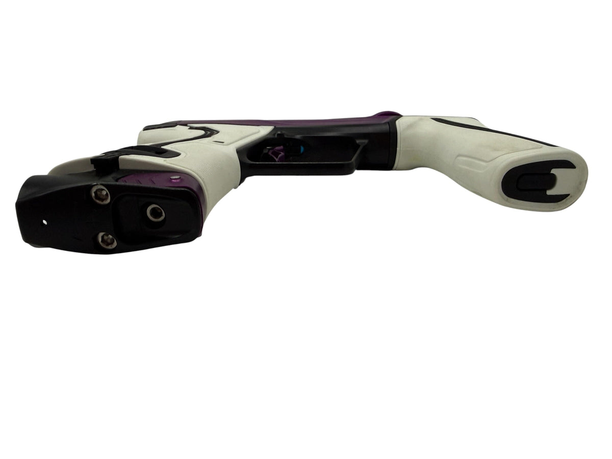 Used Planet Eclipse Geo R5 Purple/Black Paintball Gun Paintball Gun from CPXBrosPaintball Buy/Sell/Trade Paintball Markers, New Paintball Guns, Paintball Hoppers, Paintball Masks, and Hormesis Headbands