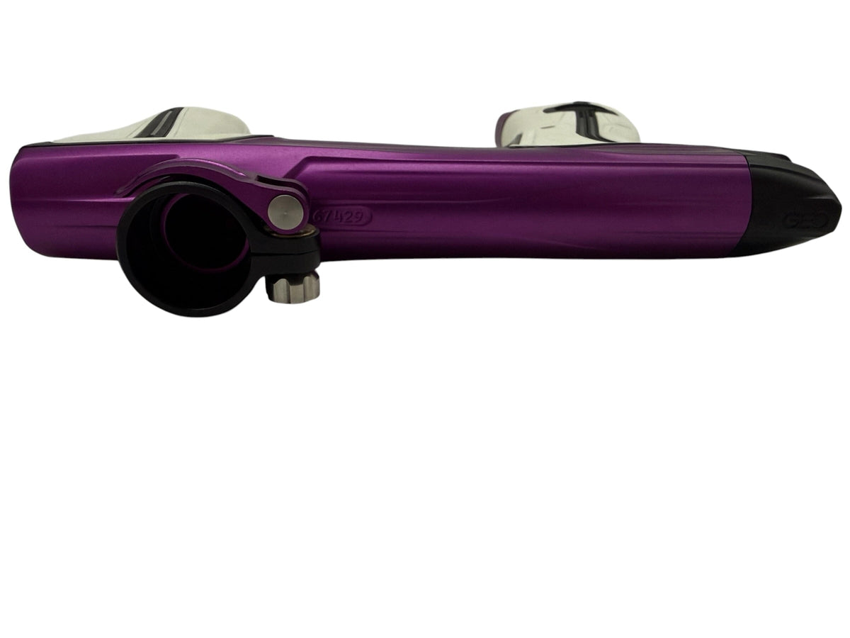 Used Planet Eclipse Geo R5 Purple/Black Paintball Gun Paintball Gun from CPXBrosPaintball Buy/Sell/Trade Paintball Markers, New Paintball Guns, Paintball Hoppers, Paintball Masks, and Hormesis Headbands