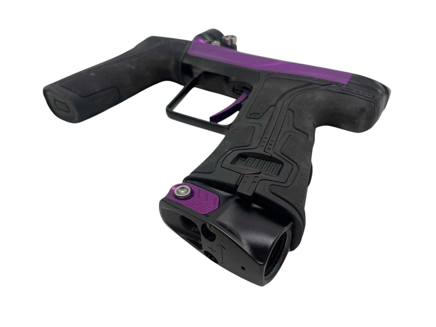 Used Planet Eclipse Geo R5 Purple/Black Paintball Gun Paintball Gun from CPXBrosPaintball Buy/Sell/Trade Paintball Markers, New Paintball Guns, Paintball Hoppers, Paintball Masks, and Hormesis Headbands