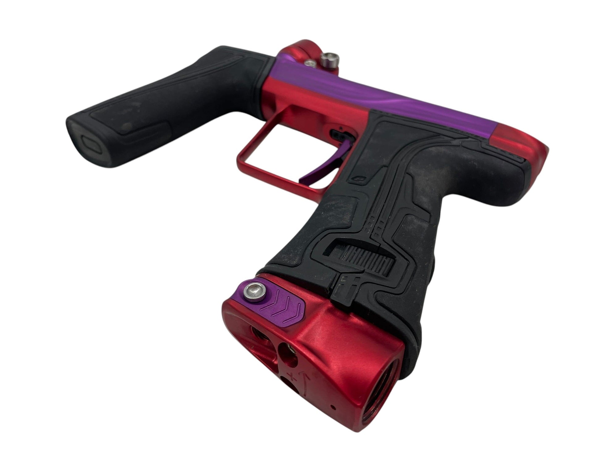 Used Planet Eclipse Geo R5 Purple/Red Paintball Gun Paintball Gun from CPXBrosPaintball Buy/Sell/Trade Paintball Markers, New Paintball Guns, Paintball Hoppers, Paintball Masks, and Hormesis Headbands