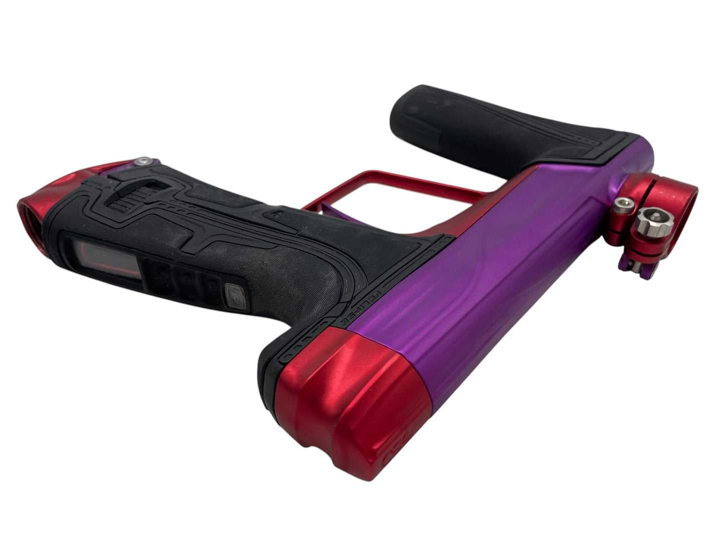 Used Planet Eclipse Geo R5 Purple/Red Paintball Gun Paintball Gun from CPXBrosPaintball Buy/Sell/Trade Paintball Markers, New Paintball Guns, Paintball Hoppers, Paintball Masks, and Hormesis Headbands