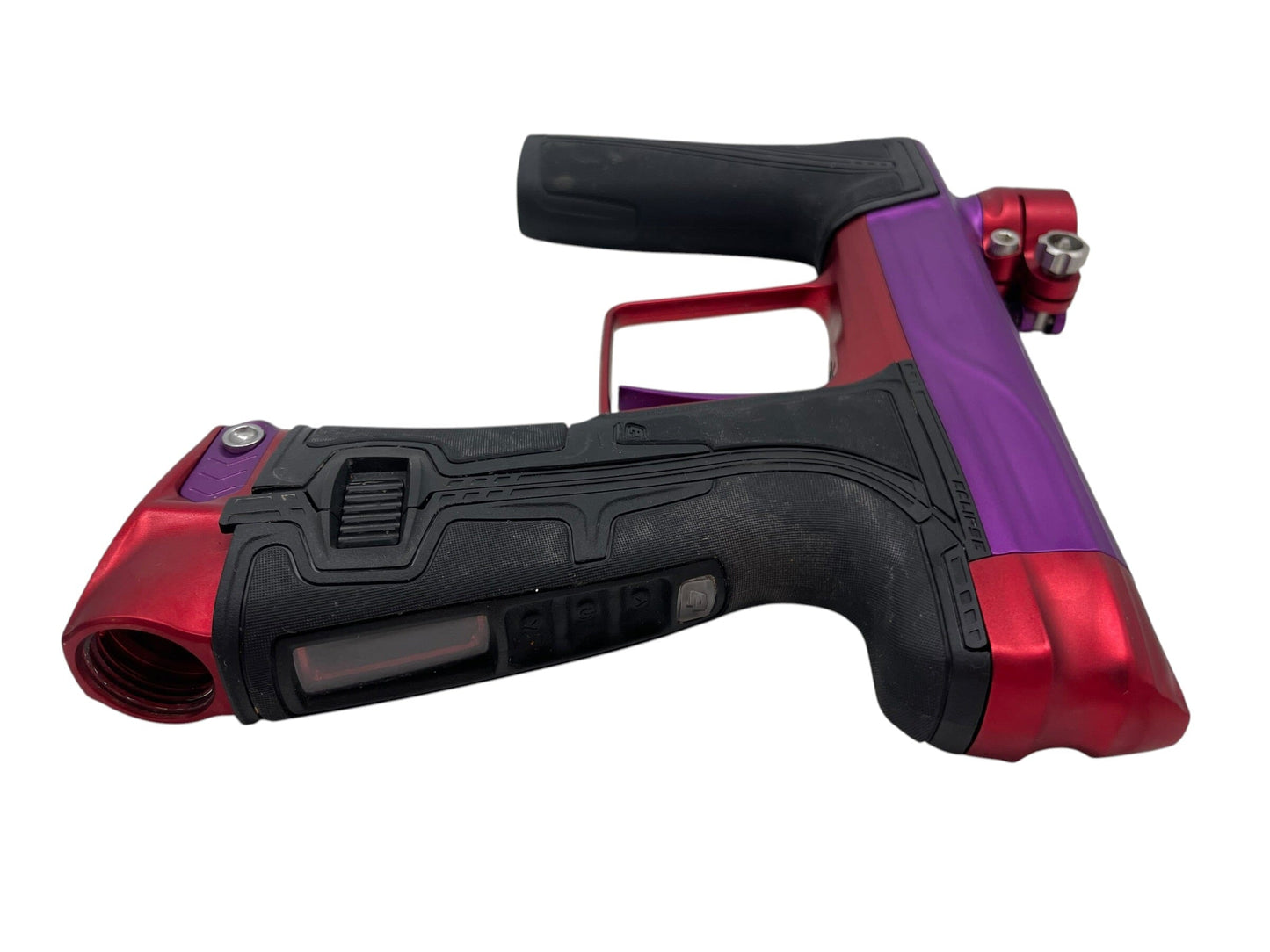 Used Planet Eclipse Geo R5 Purple/Red Paintball Gun Paintball Gun from CPXBrosPaintball Buy/Sell/Trade Paintball Markers, New Paintball Guns, Paintball Hoppers, Paintball Masks, and Hormesis Headbands
