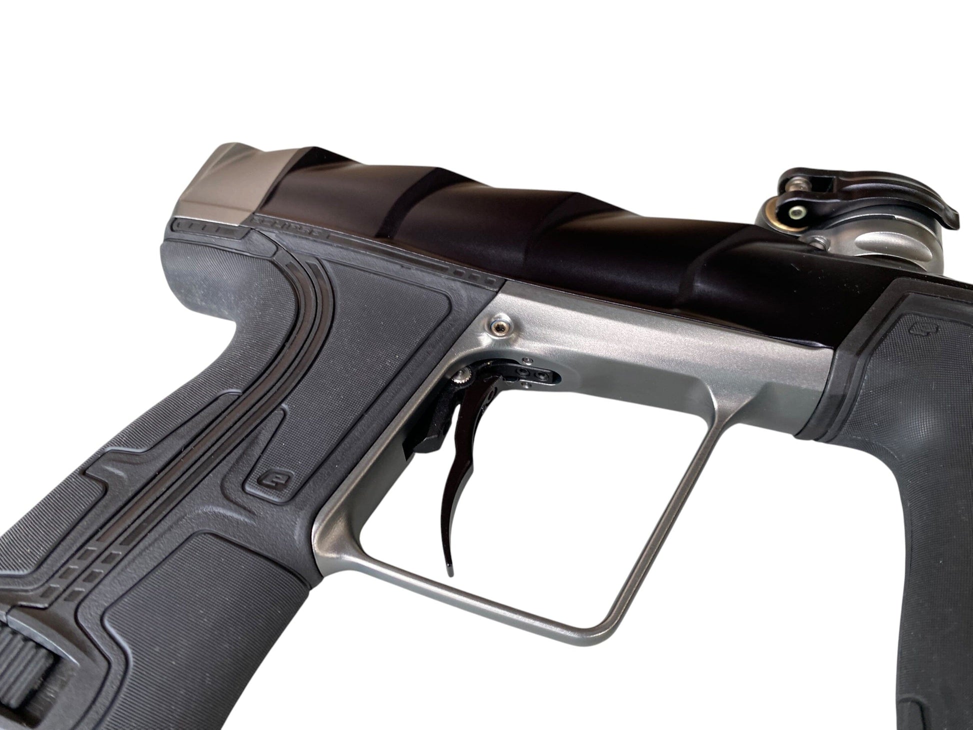 Used Planet Eclipse Geo R5 Scales Black/Grey Paintball Gun Paintball Gun from CPXBrosPaintball Buy/Sell/Trade Paintball Markers, New Paintball Guns, Paintball Hoppers, Paintball Masks, and Hormesis Headbands