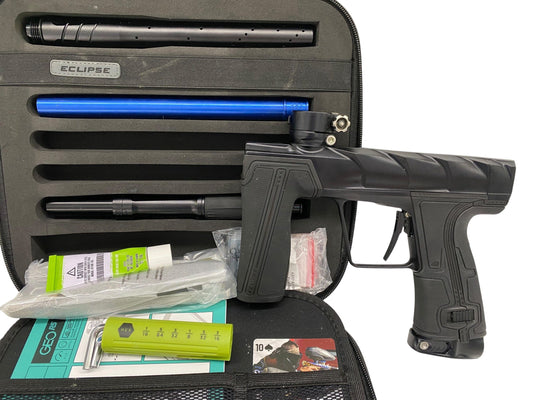 Used Planet Eclipse Geo R5 Scales Midnight Paintball Gun Paintball Gun from CPXBrosPaintball Buy/Sell/Trade Paintball Markers, New Paintball Guns, Paintball Hoppers, Paintball Masks, and Hormesis Headbands