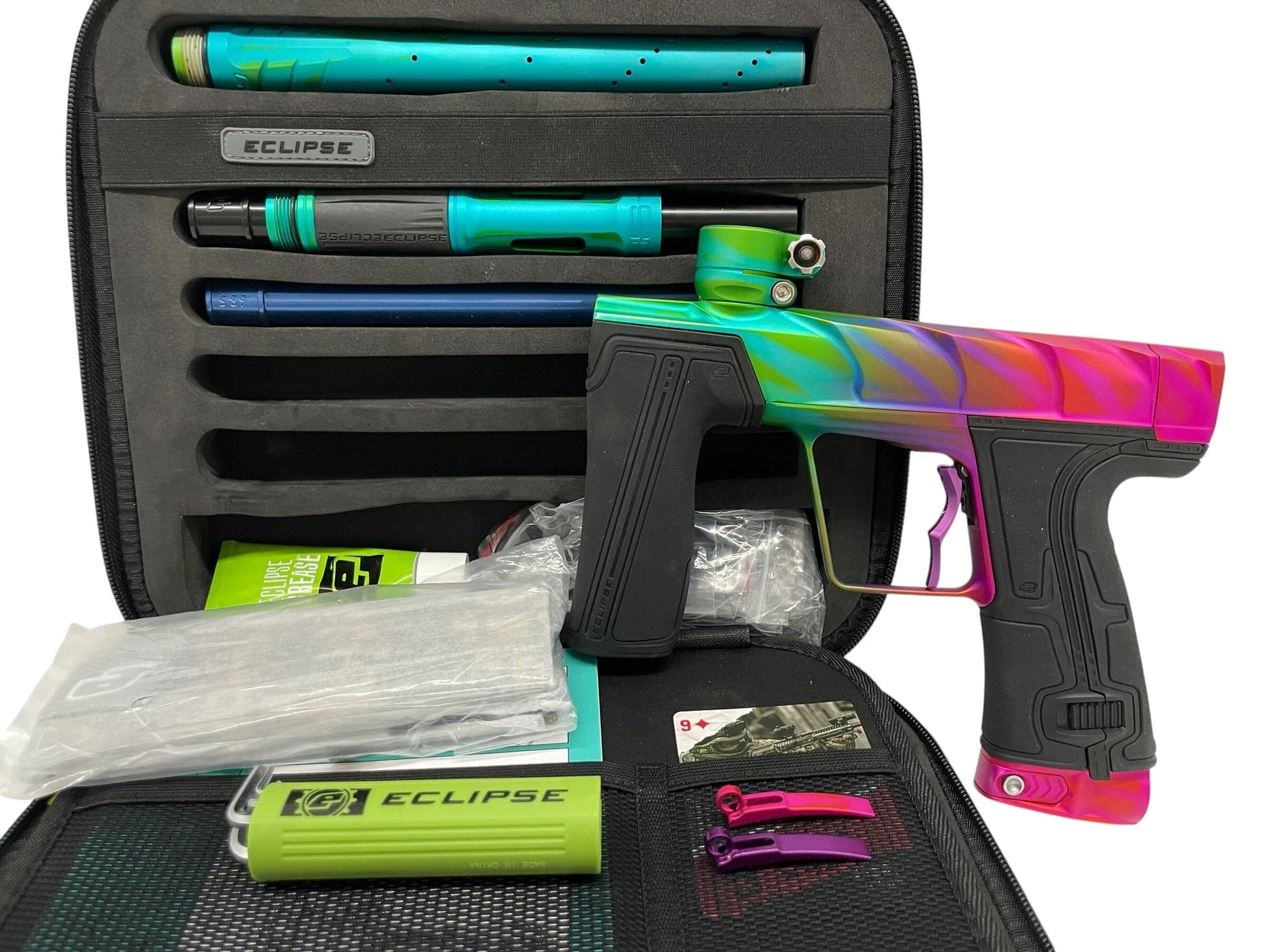 Used Planet Eclipse Geo R5 Scales Neon Tide PaintballGun Paintball Gun from CPXBrosPaintball Buy/Sell/Trade Paintball Markers, New Paintball Guns, Paintball Hoppers, Paintball Masks, and Hormesis Headbands