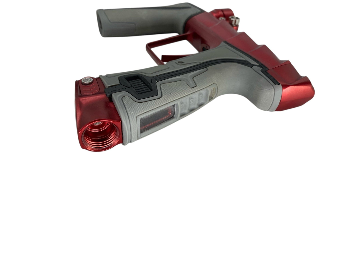 Used Planet Eclipse Geo R5 Scales Paintball Gun Red Paintball Gun from CPXBrosPaintball Buy/Sell/Trade Paintball Markers, New Paintball Guns, Paintball Hoppers, Paintball Masks, and Hormesis Headbands