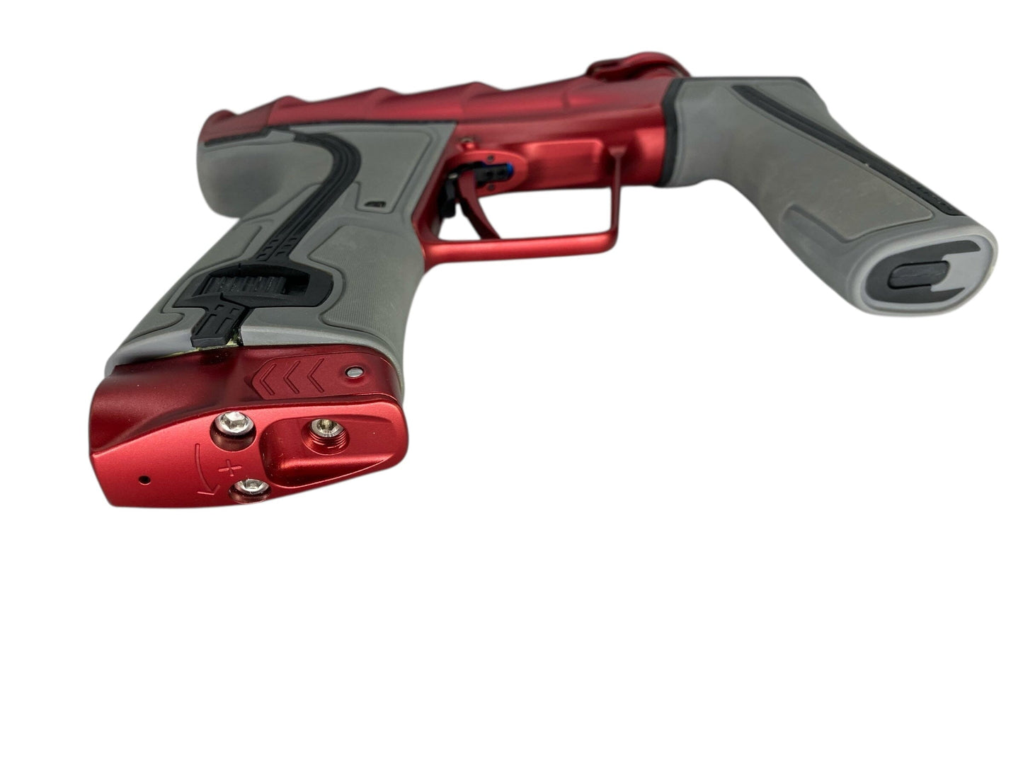 Used Planet Eclipse Geo R5 Scales Paintball Gun Red Paintball Gun from CPXBrosPaintball Buy/Sell/Trade Paintball Markers, New Paintball Guns, Paintball Hoppers, Paintball Masks, and Hormesis Headbands