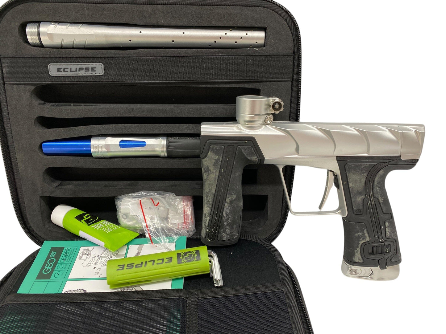 Used Planet Eclipse Geo R5 Scales Pure Paintball Gun Paintball Gun from CPXBrosPaintball Buy/Sell/Trade Paintball Markers, New Paintball Guns, Paintball Hoppers, Paintball Masks, and Hormesis Headbands