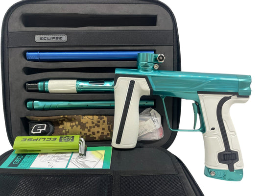 Used Planet Eclipse Geo R5 "Tiff@ny Blue" Paintball Gun Paintball Gun from CPXBrosPaintball Buy/Sell/Trade Paintball Markers, New Paintball Guns, Paintball Hoppers, Paintball Masks, and Hormesis Headbands