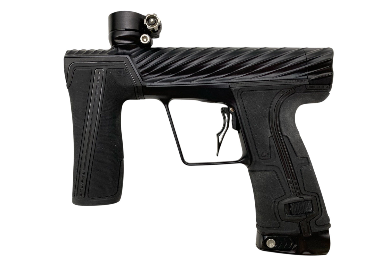 Used Planet Eclipse Geo R5 Twister Paintball Gun Black Paintball Gun from CPXBrosPaintball Buy/Sell/Trade Paintball Markers, New Paintball Guns, Paintball Hoppers, Paintball Masks, and Hormesis Headbands