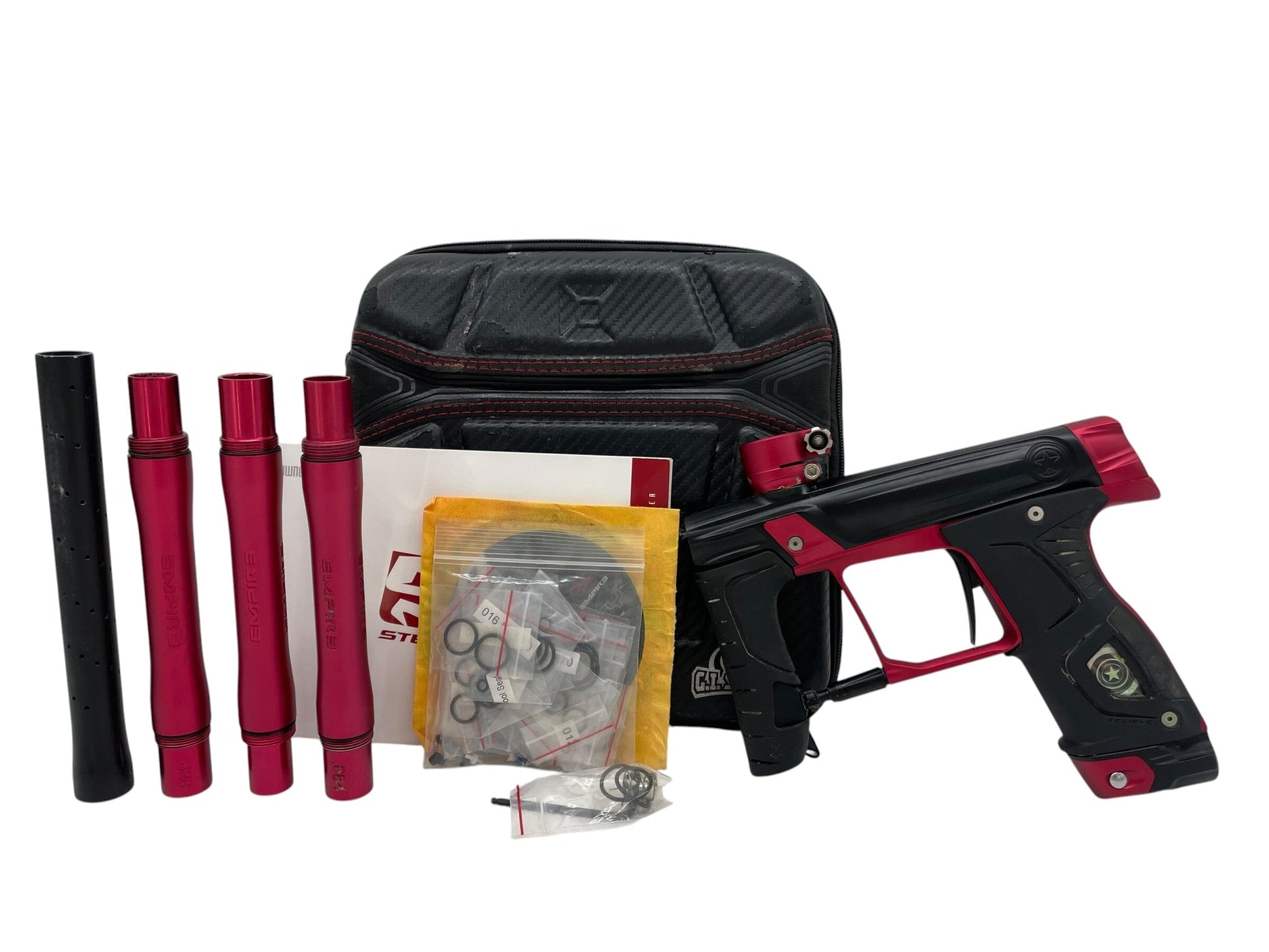Used Planet Eclipse Gtek 160R GI Sports Stealth Black/Red Paintball Gun Paintball Gun from CPXBrosPaintball Buy/Sell/Trade Paintball Markers, New Paintball Guns, Paintball Hoppers, Paintball Masks, and Hormesis Headbands