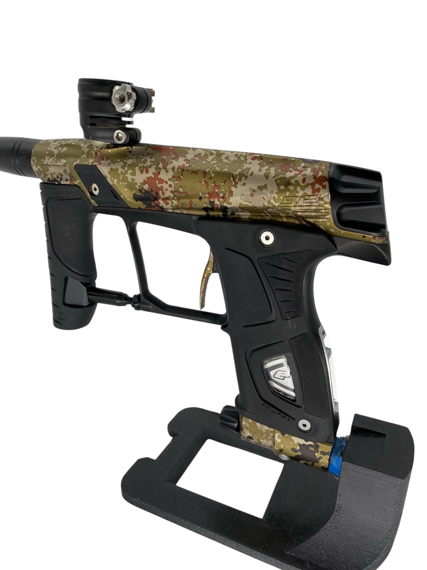 Used Planet Eclipse Gtek 160r Paintball Gun Camo Paintball Gun from CPXBrosPaintball Buy/Sell/Trade Paintball Markers, New Paintball Guns, Paintball Hoppers, Paintball Masks, and Hormesis Headbands