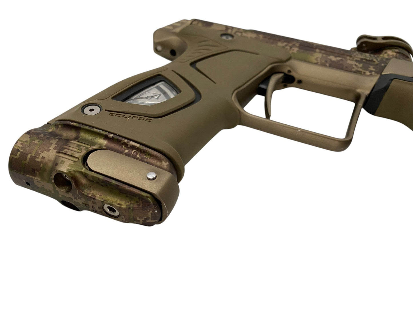 Used Planet Eclipse Gtek 170R HDE Camo Paintball Gun Paintball Gun from CPXBrosPaintball Buy/Sell/Trade Paintball Markers, New Paintball Guns, Paintball Hoppers, Paintball Masks, and Hormesis Headbands