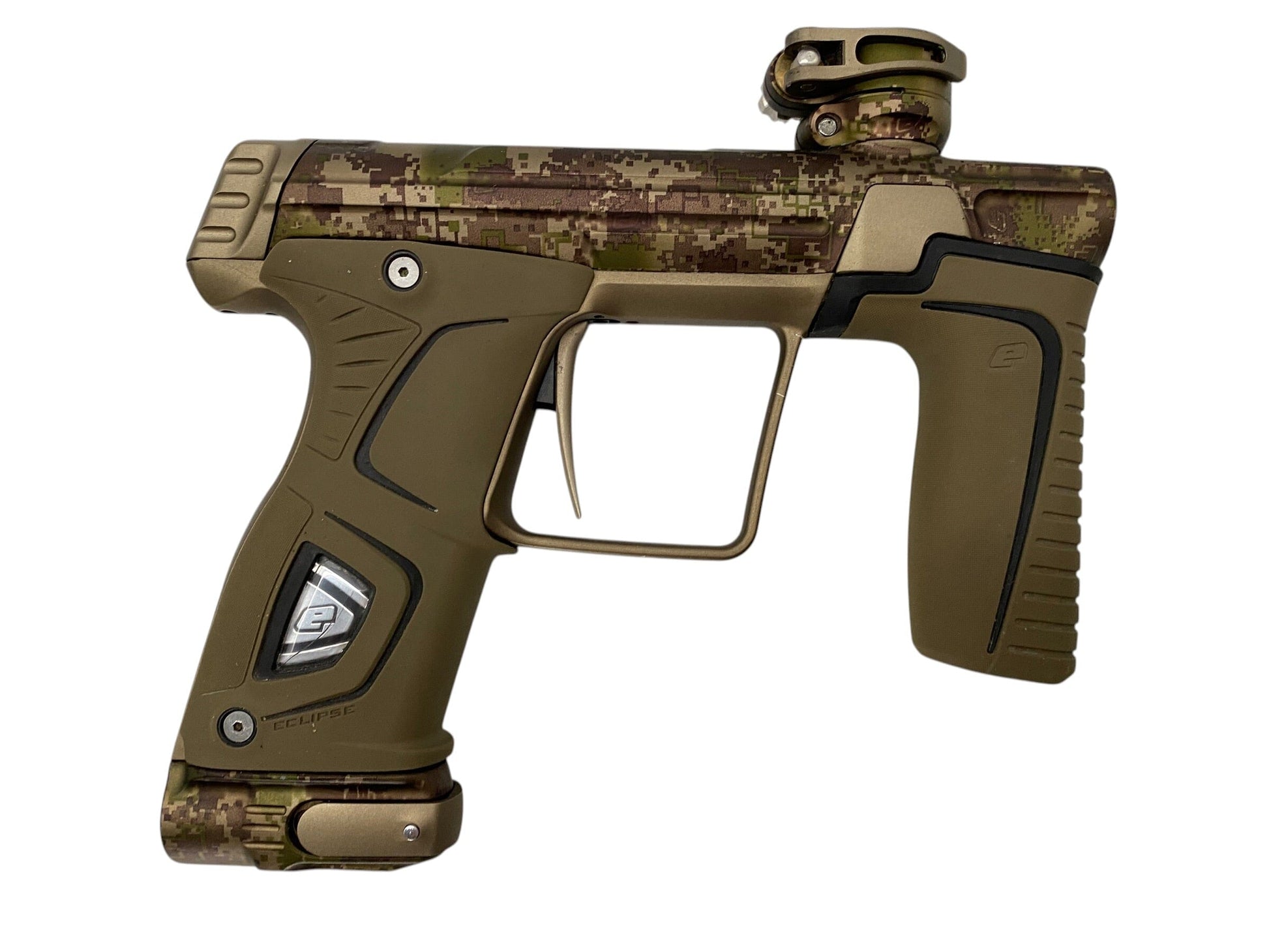 Used Planet Eclipse Gtek 170R HDE Camo Paintball Gun Paintball Gun from CPXBrosPaintball Buy/Sell/Trade Paintball Markers, New Paintball Guns, Paintball Hoppers, Paintball Masks, and Hormesis Headbands