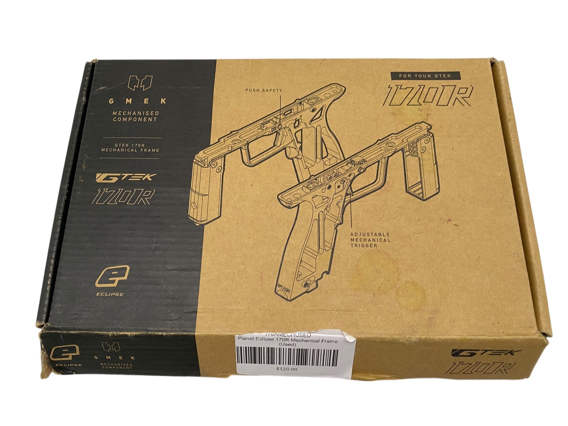 Used Planet Eclipse Gtek 170r Mech Frame Conversion Kit Paintball Gun from CPXBrosPaintball Buy/Sell/Trade Paintball Markers, New Paintball Guns, Paintball Hoppers, Paintball Masks, and Hormesis Headbands