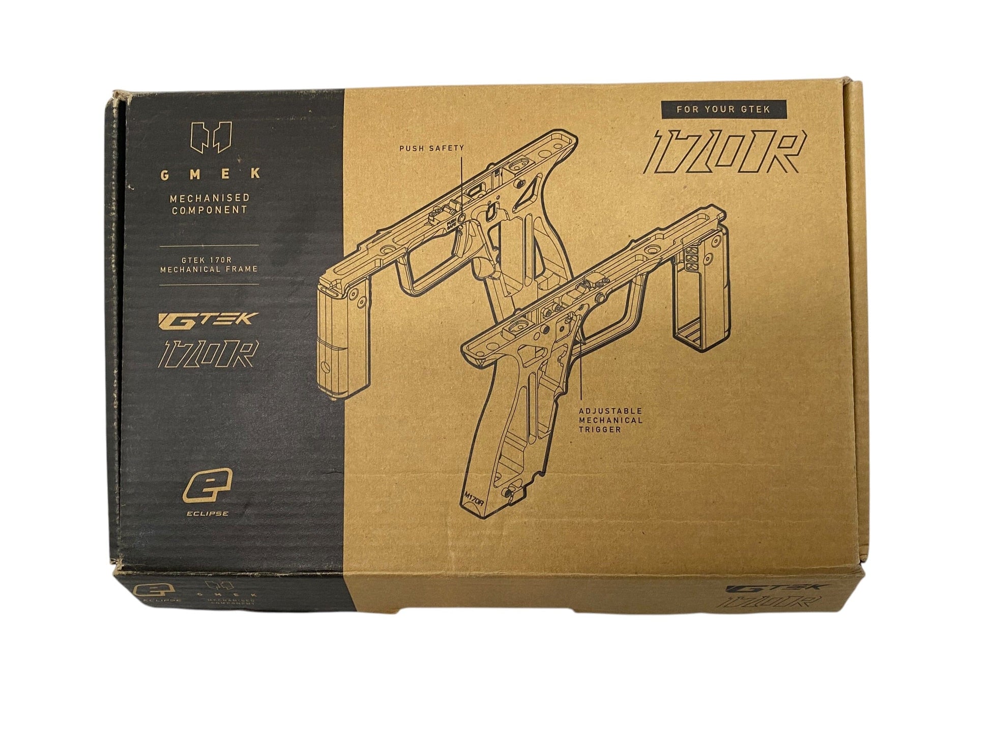 Used Planet Eclipse Gtek 170r Mech Frame W/ ASA Paintball Gun from CPXBrosPaintball Buy/Sell/Trade Paintball Markers, New Paintball Guns, Paintball Hoppers, Paintball Masks, and Hormesis Headbands