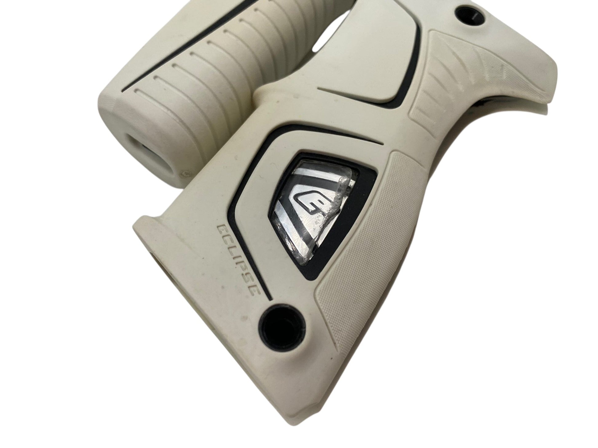 Used Planet Eclipse Gtek 170r White Grips Paintball Gun from CPXBrosPaintball Buy/Sell/Trade Paintball Markers, New Paintball Guns, Paintball Hoppers, Paintball Masks, and Hormesis Headbands