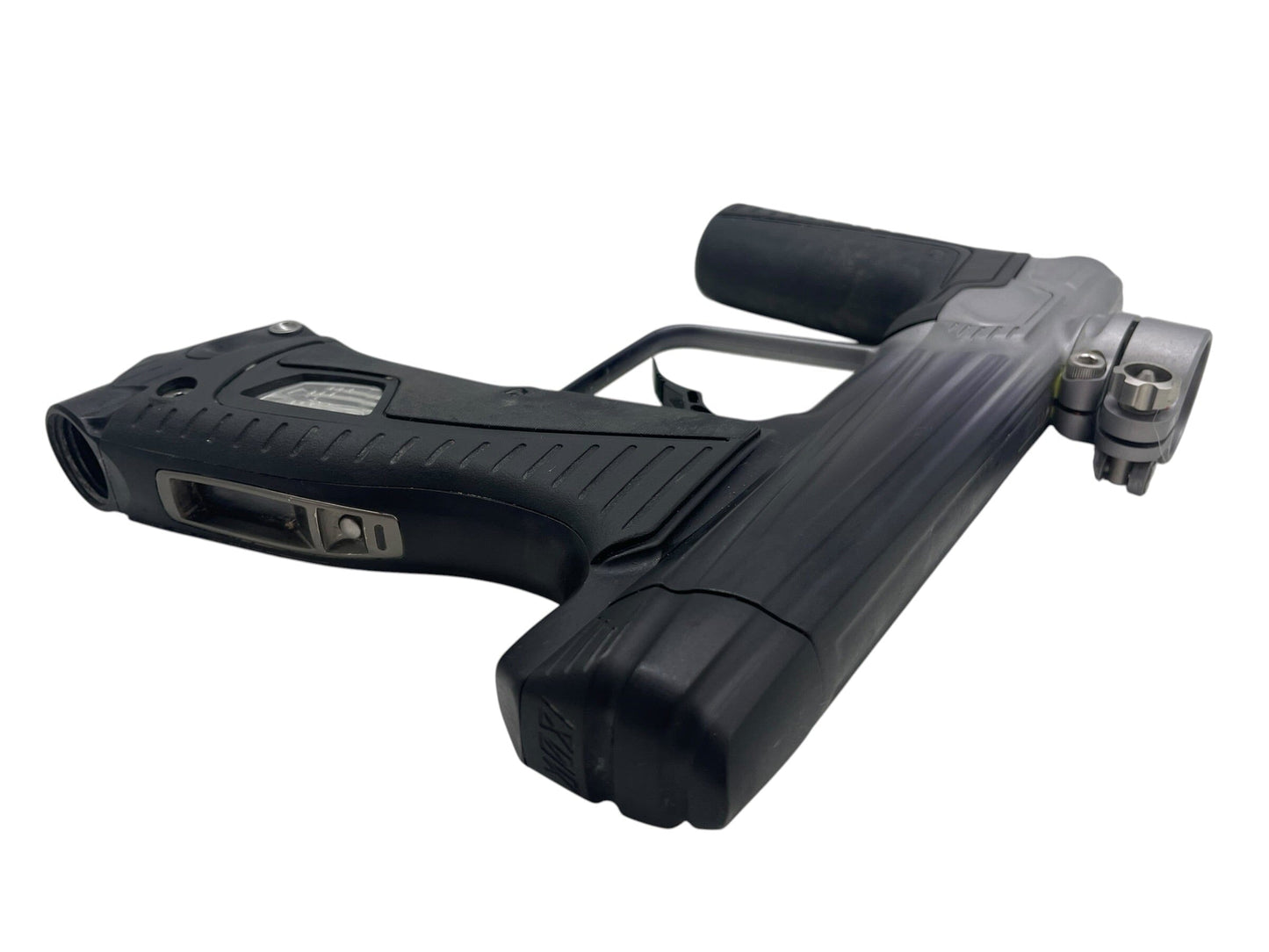 Used Planet Eclipse Gtek 180R Black To Silver Fade Paintball Gun Paintball Gun from CPXBrosPaintball Buy/Sell/Trade Paintball Markers, New Paintball Guns, Paintball Hoppers, Paintball Masks, and Hormesis Headbands