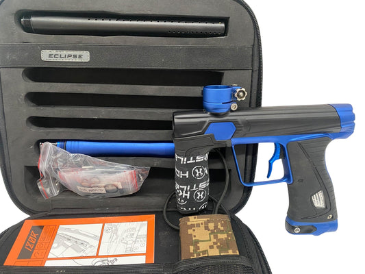 Used Planet Eclipse Gtek 180R Black/Blue Paintball Gun Paintball Gun from CPXBrosPaintball Buy/Sell/Trade Paintball Markers, New Paintball Guns, Paintball Hoppers, Paintball Masks, and Hormesis Headbands