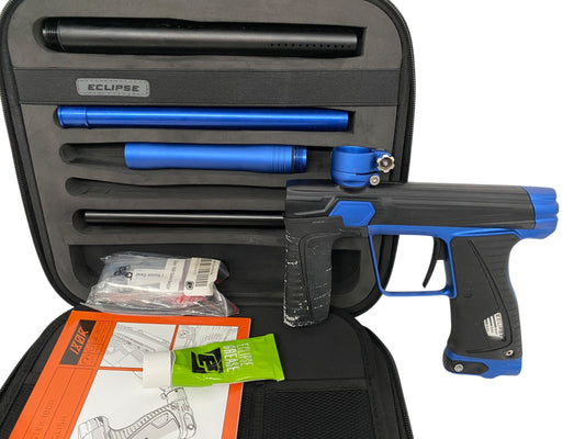 Used Planet Eclipse Gtek 180r Black/Blue Paintball Gun Paintball Gun from CPXBrosPaintball Buy/Sell/Trade Paintball Markers, New Paintball Guns, Paintball Hoppers, Paintball Masks, and Hormesis Headbands