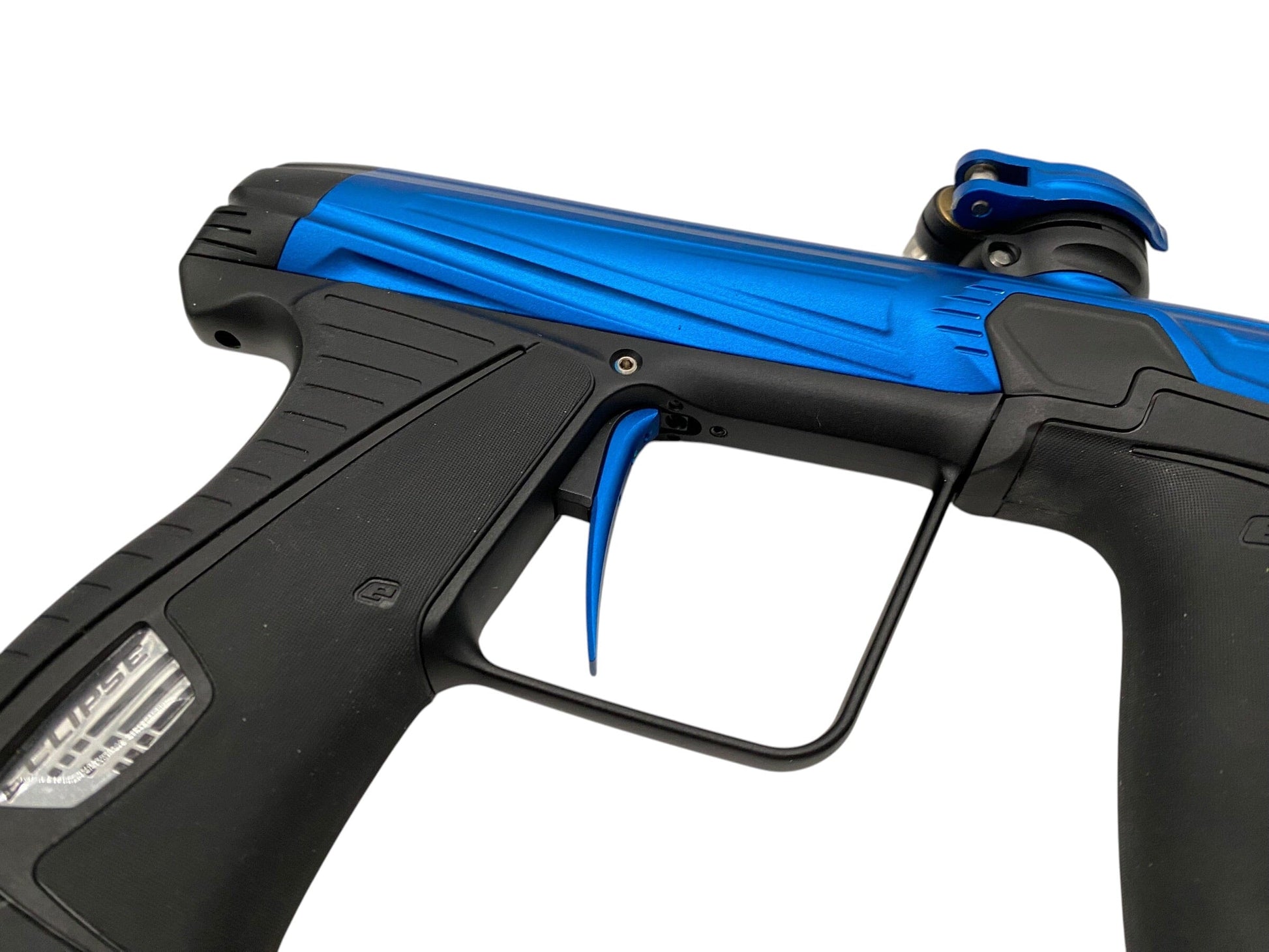 Used Planet Eclipse Gtek 180R Blue/Black Paintball Gun Paintball Gun from CPXBrosPaintball Buy/Sell/Trade Paintball Markers, New Paintball Guns, Paintball Hoppers, Paintball Masks, and Hormesis Headbands