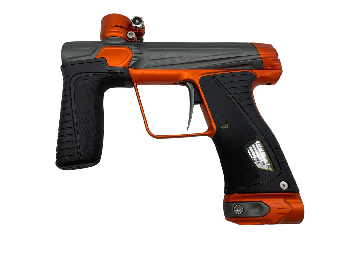 Used Planet Eclipse Gtek 180r Grey/Orange Paintball Gun Paintball Gun from CPXBrosPaintball Buy/Sell/Trade Paintball Markers, New Paintball Guns, Paintball Hoppers, Paintball Masks, and Hormesis Headbands