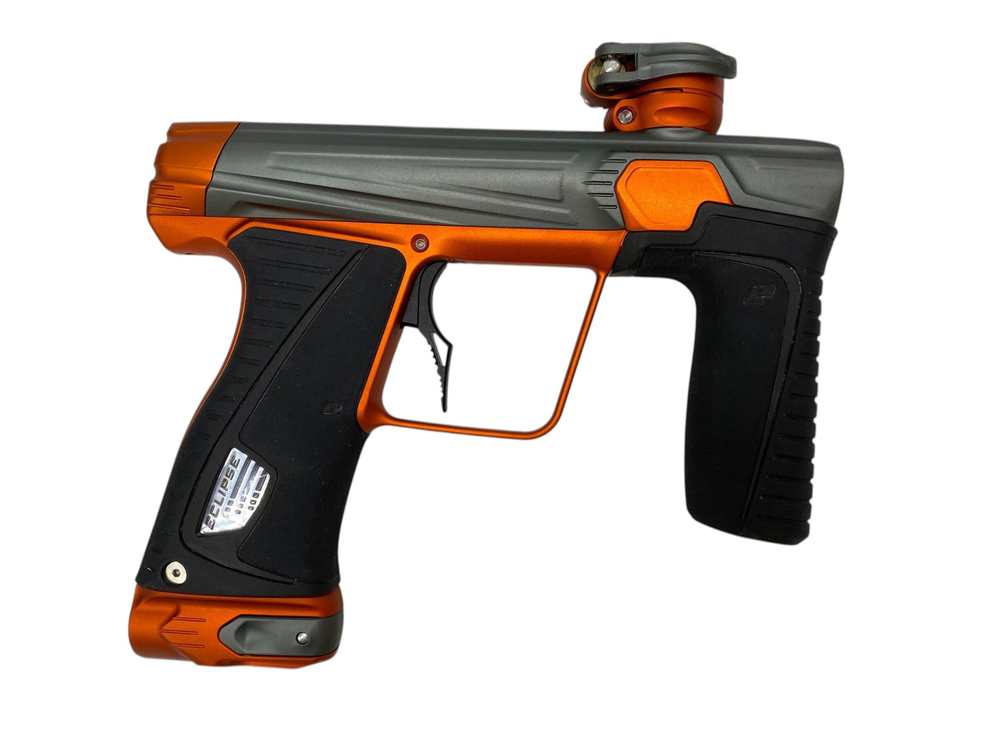 Used Planet Eclipse Gtek 180R Grey/Orange Paintball Gun Paintball Gun from CPXBrosPaintball Buy/Sell/Trade Paintball Markers, New Paintball Guns, Paintball Hoppers, Paintball Masks, and Hormesis Headbands