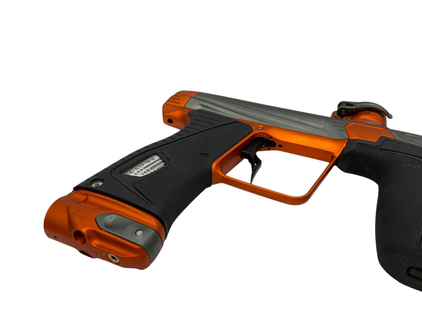 Used Planet Eclipse Gtek 180R Grey/Orange Paintball Gun Paintball Gun from CPXBrosPaintball Buy/Sell/Trade Paintball Markers, New Paintball Guns, Paintball Hoppers, Paintball Masks, and Hormesis Headbands