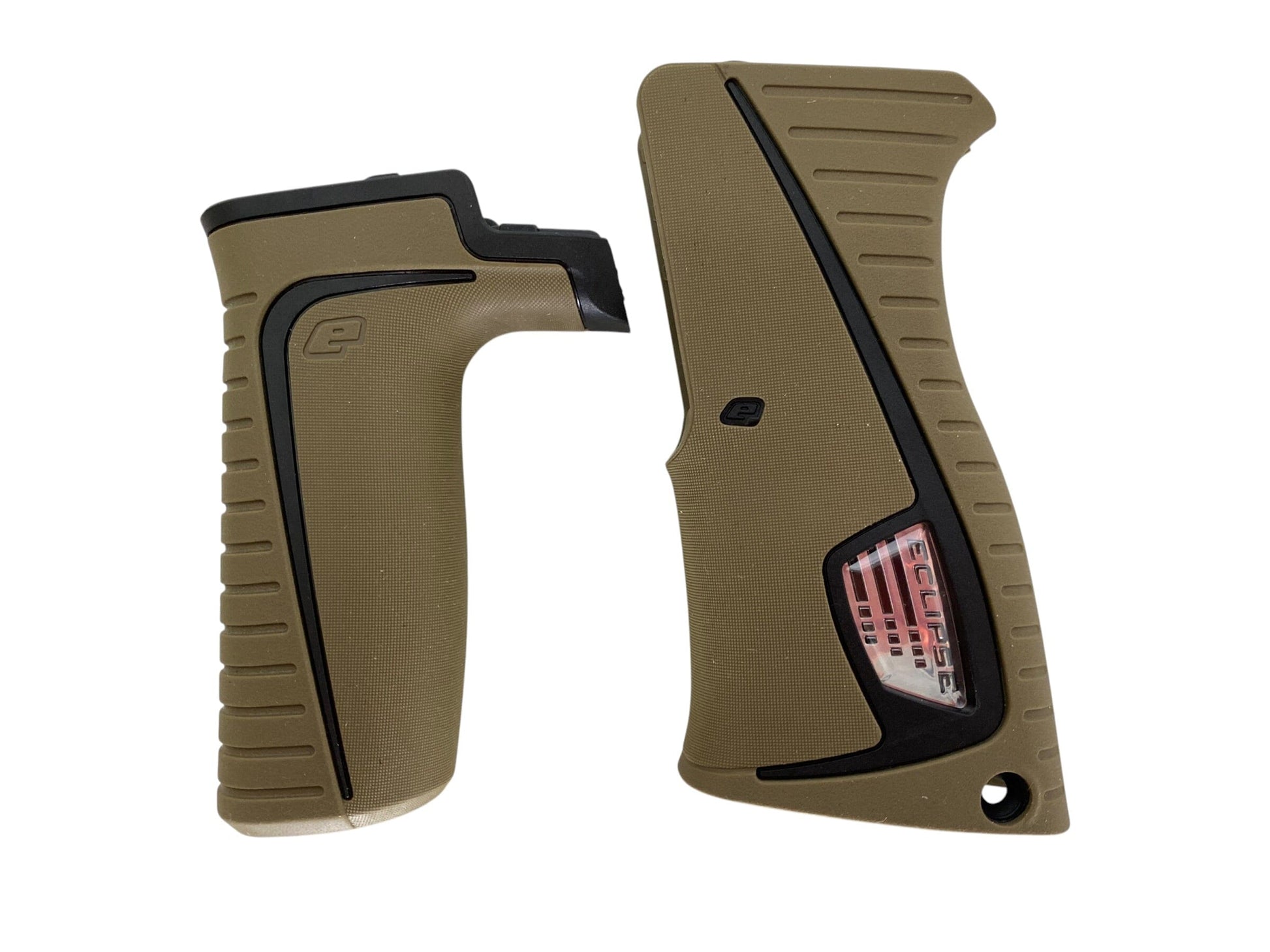 Used Planet Eclipse Gtek 180R Grip Kit - Tan Paintball Gun from CPXBrosPaintball Buy/Sell/Trade Paintball Markers, New Paintball Guns, Paintball Hoppers, Paintball Masks, and Hormesis Headbands