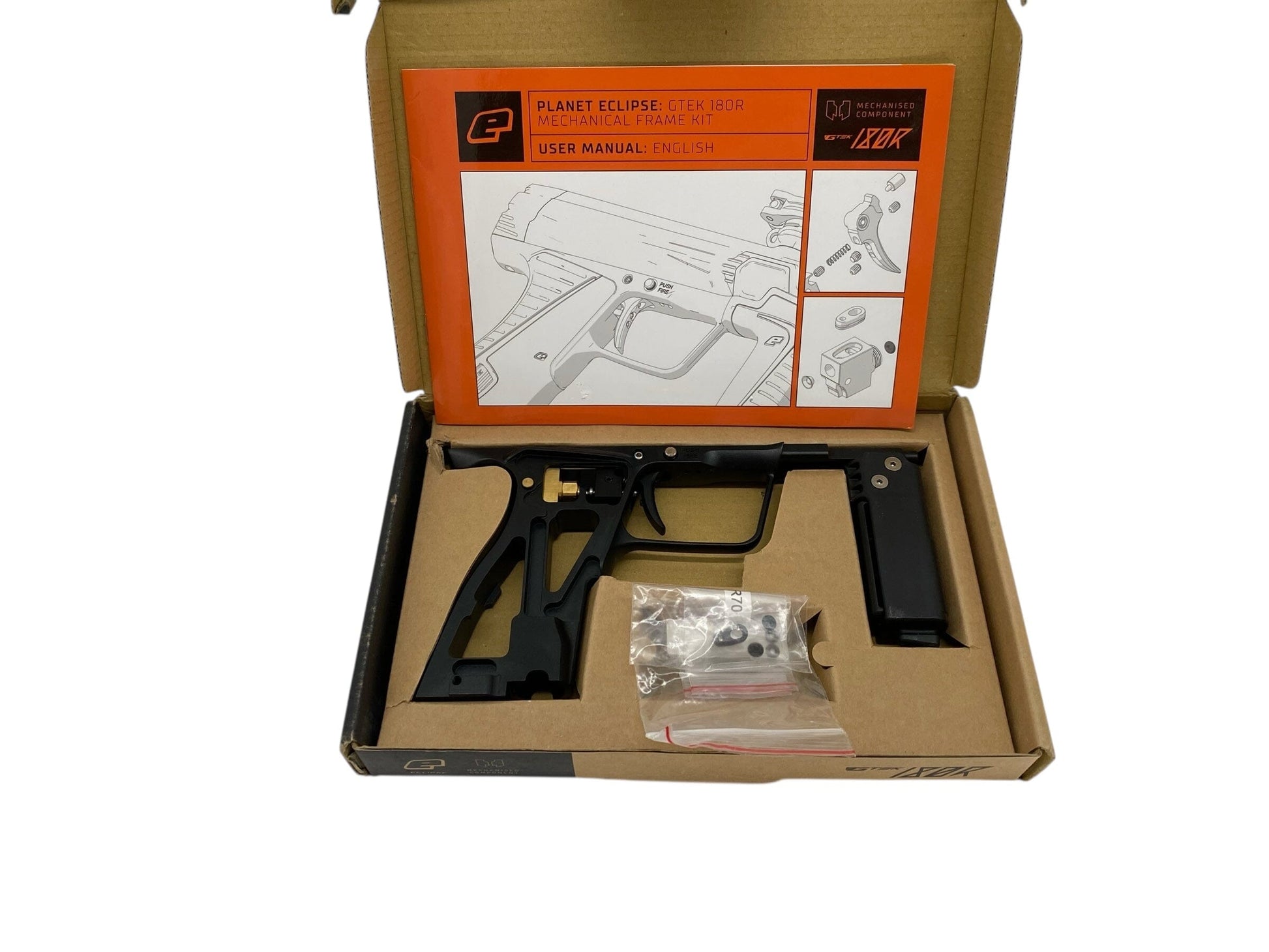 Used Planet Eclipse Gtek 180r Mech Frame Kit Paintball Gun from CPXBrosPaintball Buy/Sell/Trade Paintball Markers, New Paintball Guns, Paintball Hoppers, Paintball Masks, and Hormesis Headbands