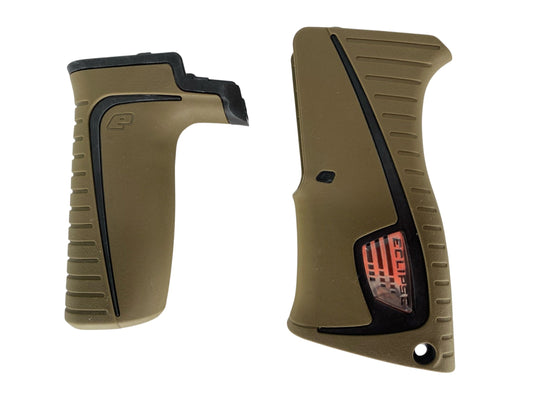 Used Planet Eclipse Gtek 180r Paintball Grips - Tan/Brown Paintball Gun from CPXBrosPaintball Buy/Sell/Trade Paintball Markers, New Paintball Guns, Paintball Hoppers, Paintball Masks, and Hormesis Headbands