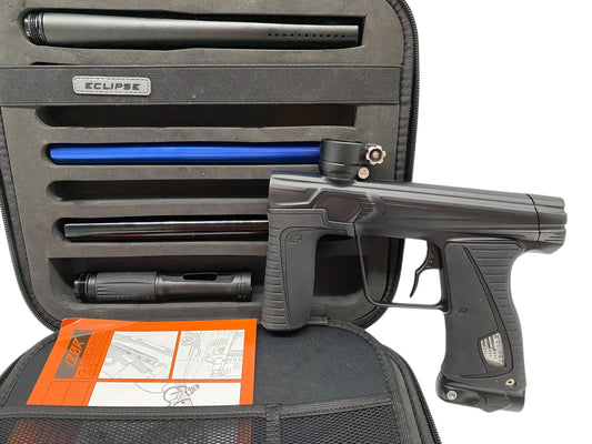 Used Planet Eclipse Gtek 180r Paintball Gun Black Paintball Gun from CPXBrosPaintball Buy/Sell/Trade Paintball Markers, New Paintball Guns, Paintball Hoppers, Paintball Masks, and Hormesis Headbands