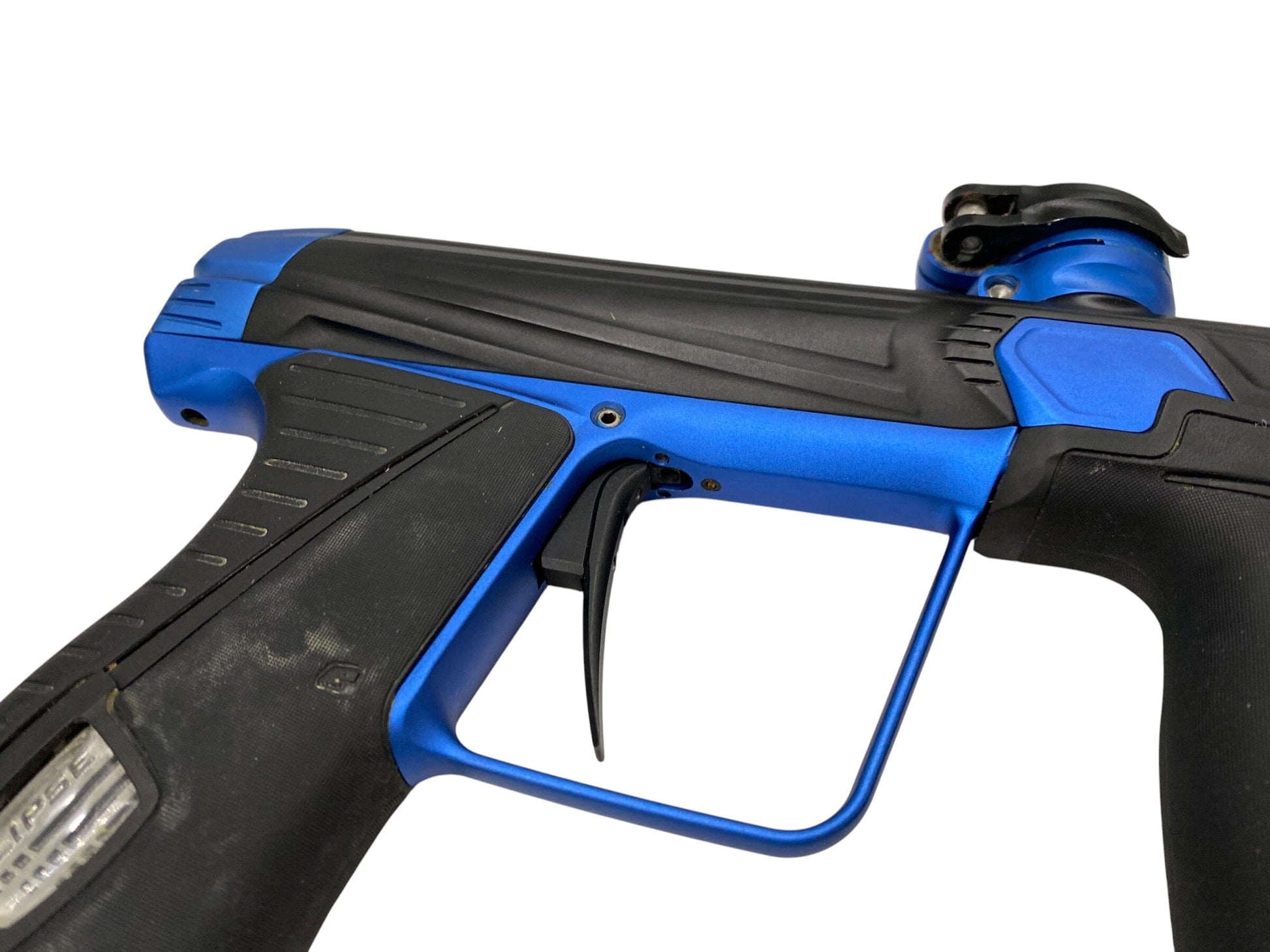 Used Planet Eclipse Gtek 180r Paintball Gun Black/Blue Paintball Gun from CPXBrosPaintball Buy/Sell/Trade Paintball Markers, New Paintball Guns, Paintball Hoppers, Paintball Masks, and Hormesis Headbands