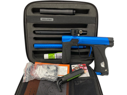 Used Planet Eclipse Gtek 180r Paintball Gun Blue/Black Paintball Gun from CPXBrosPaintball Buy/Sell/Trade Paintball Markers, New Paintball Guns, Paintball Hoppers, Paintball Masks, and Hormesis Headbands