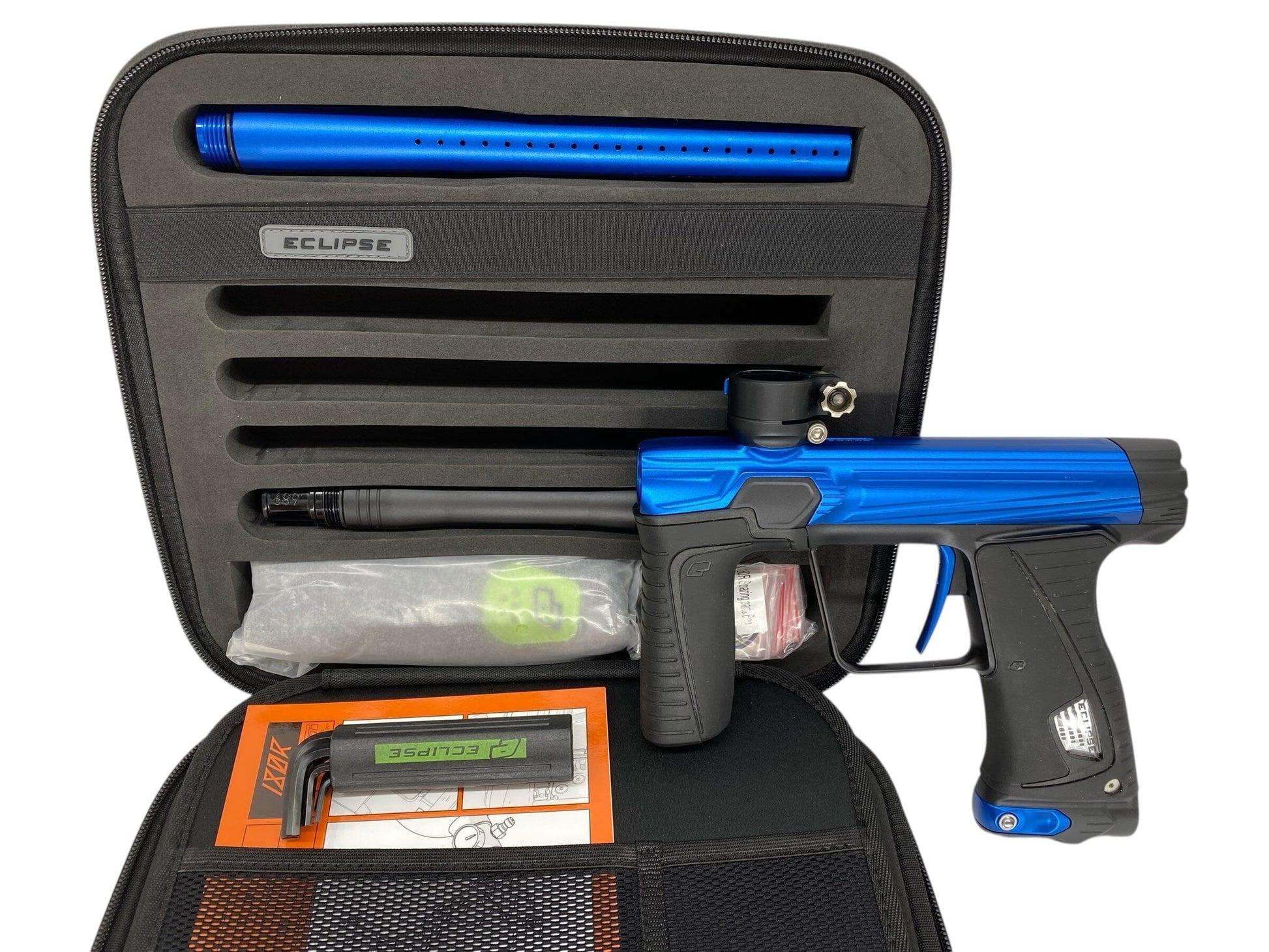 Used Planet Eclipse Gtek 180r Paintball Gun Blue/Black Paintball Gun from CPXBrosPaintball Buy/Sell/Trade Paintball Markers, New Paintball Guns, Paintball Hoppers, Paintball Masks, and Hormesis Headbands