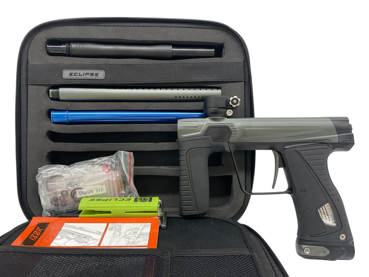 Used Planet Eclipse Gtek 180r Paintball Gun Grey/Black Paintball Gun from CPXBrosPaintball Buy/Sell/Trade Paintball Markers, New Paintball Guns, Paintball Hoppers, Paintball Masks, and Hormesis Headbands