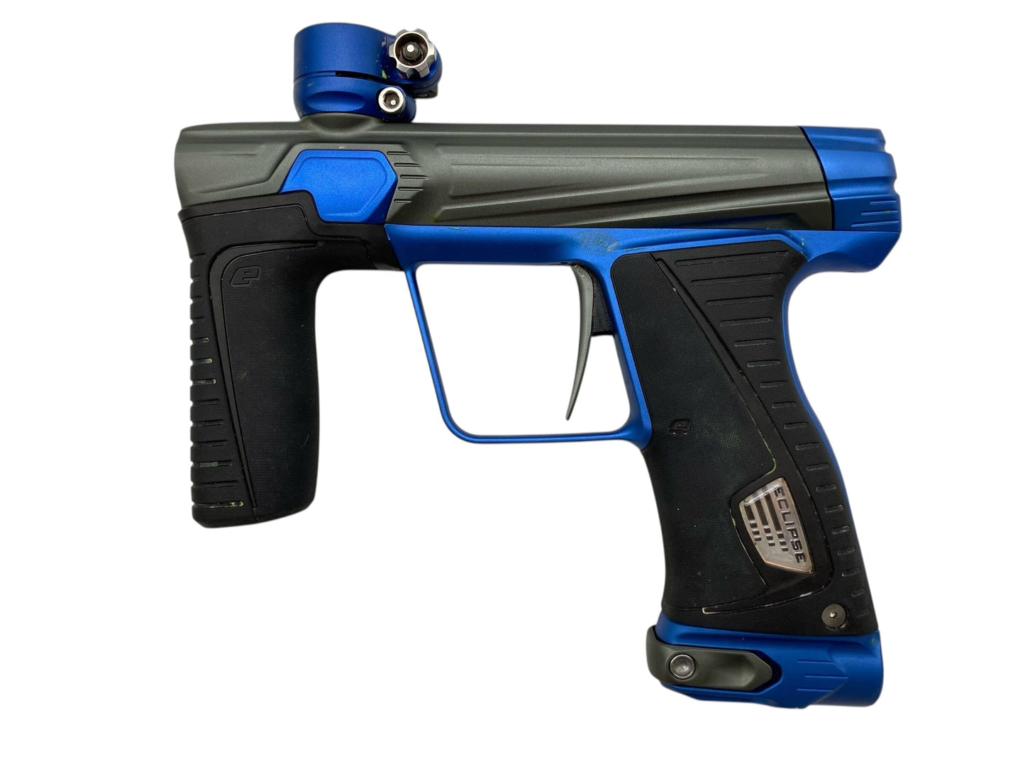 Used Planet Eclipse Gtek 180r Paintball Gun Grey/Blue Paintball Gun from CPXBrosPaintball Buy/Sell/Trade Paintball Markers, New Paintball Guns, Paintball Hoppers, Paintball Masks, and Hormesis Headbands