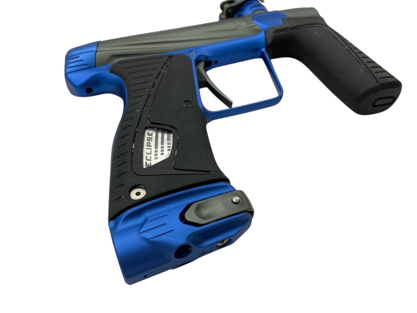 Used Planet Eclipse Gtek 180r Paintball Gun Grey/Blue Paintball Gun from CPXBrosPaintball Buy/Sell/Trade Paintball Markers, New Paintball Guns, Paintball Hoppers, Paintball Masks, and Hormesis Headbands