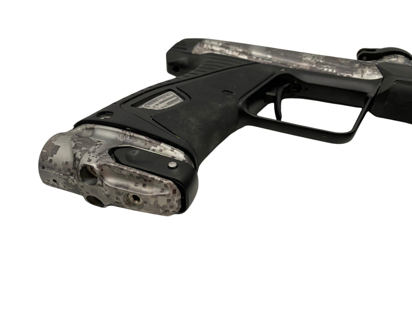 Used Planet Eclipse Gtek 180R Paintball Gun - HDE Urban/Silver/Black Paintball Gun from CPXBrosPaintball Buy/Sell/Trade Paintball Markers, New Paintball Guns, Paintball Hoppers, Paintball Masks, and Hormesis Headbands