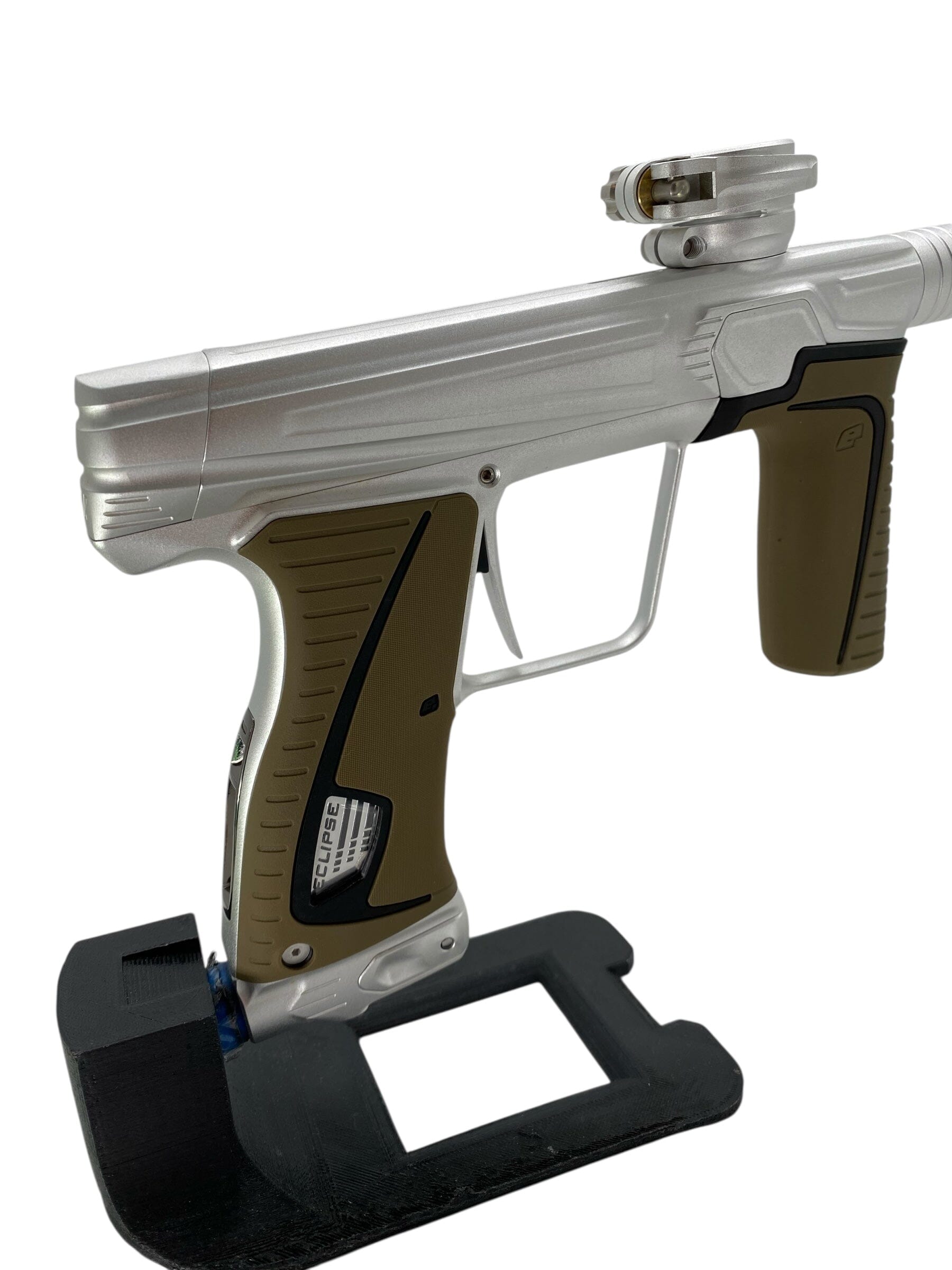 Used Planet Eclipse Gtek 180r Paintball Gun Silver Paintball Gun from CPXBrosPaintball Buy/Sell/Trade Paintball Markers, New Paintball Guns, Paintball Hoppers, Paintball Masks, and Hormesis Headbands