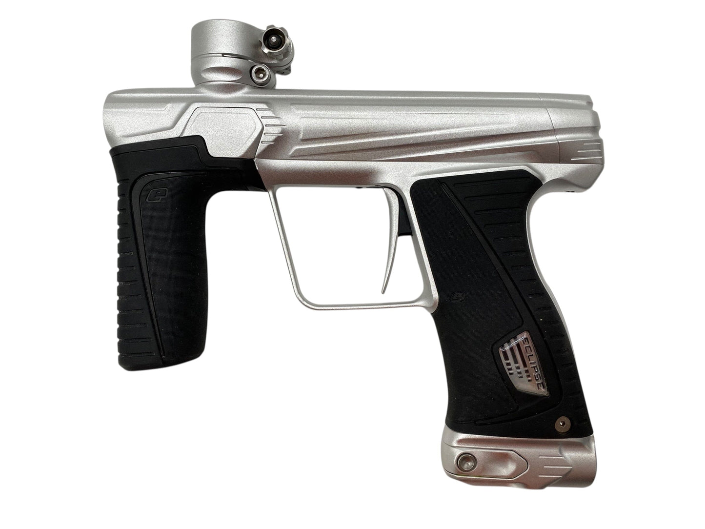 Used Planet Eclipse Gtek 180r Paintball Gun Silver Paintball Gun from CPXBrosPaintball Buy/Sell/Trade Paintball Markers, New Paintball Guns, Paintball Hoppers, Paintball Masks, and Hormesis Headbands